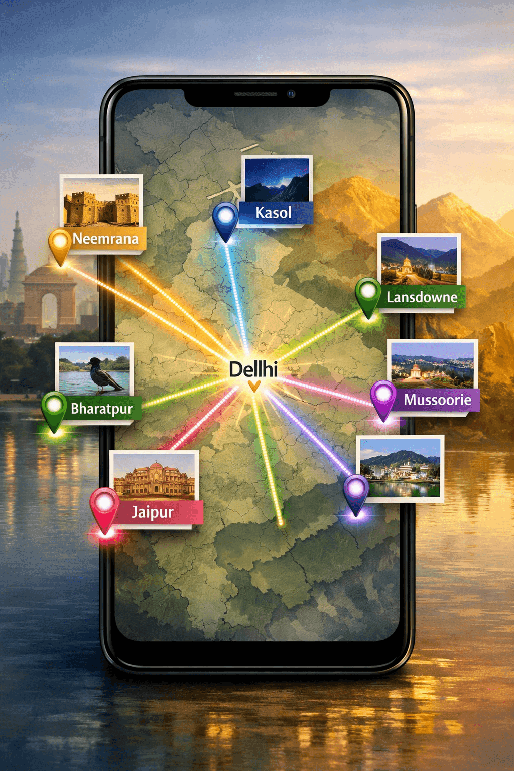 Weekend getaways near Delhi — a photo travelogue through real experiences